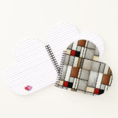 Piet Mondriaan Vintage Notitieboek (Binnen)