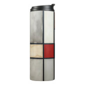 Piet Mondriaan Vintage Thermosbeker (Gedraaid links)