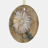 Piet Mondriaan's Chrysant - Tijdloze elegantie Keramisch Ornament (Rechts)