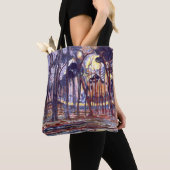 Piet Mondriaanse schilderij, Forest Tote Bag (Dichtbij)