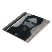 Piet Mondrian (1872-1944), c.1910 (foto) Tegeltje (Zijkant)