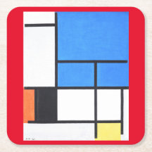Piet Mondrian Abstract