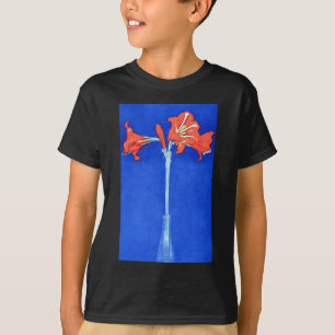 Piet Mondrian - Amaryllis Fijne Kunst Bloemschilde T-shirt