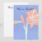 Piet Mondrian - Amaryllis Fine Art Flower Painting Kaart (Voorkant / Achterkant)