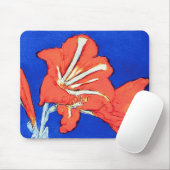 Piet Mondrian - Amaryllis Fine Art Flower Painting Muismat (Met muis)