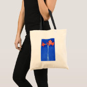 Piet Mondrian - Amaryllis Fine Art Flower Painting Tote Bag (Voorkant (product))