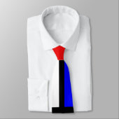 Piet Mondrian Art Style Modern Bright kleuren Stropdas (Gebonden)