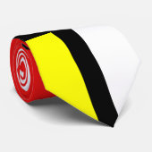 Piet Mondrian Art Style Modern Bright kleuren Stropdas (Opgerold)