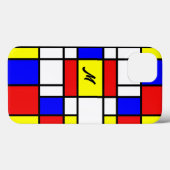 Piet Mondrian Art Style Modern Helderkleurig Case-Mate iPhone Case (Achterkant (horizontaal))