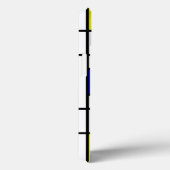 Piet Mondrian Art Style Modern Helderkleurig Case-Mate iPhone Case (Achterkant / Rechts)