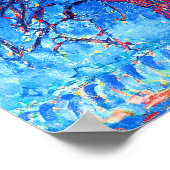 Piet Mondrian - Avond (avond) De Rode Boom Poster (Hoek)