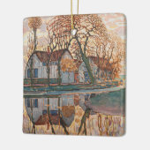 Piet Mondrian - Boerderij Near Duivendrecht Keramisch Ornament (Links)