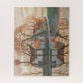 Piet Mondrian - Boerderij Near Duivendrecht Legpuzzel (Verticaal)