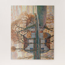 Piet Mondrian - Boerderij Near Duivendrecht