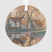 Piet Mondrian - Boerderij Near Duivendrecht Ornament (achterkant)