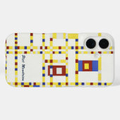 Piet Mondrian Broadway Boogie Woogie Abstracte Kun Case-Mate iPhone Case (Achterkant (horizontaal))