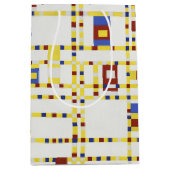 Piet Mondrian Broadway Boogie Woogie Abstracte Kun Medium Cadeauzakje (Voorkant)