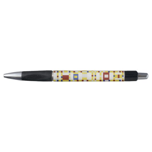 Piet Mondrian Broadway Boogie Woogie Abstracte Kun Pen (Voorkant)