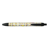 Piet Mondrian Broadway Boogie Woogie Abstracte Kun Zwarte Inkt Pen (Achterkant)