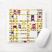 Piet Mondrian Broadway Boogie Woogie Muismat (Met muis)
