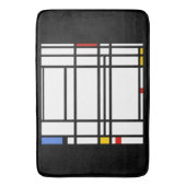 Piet Mondrian, Compositie 10 Badmat (Voorkant Verticaal)