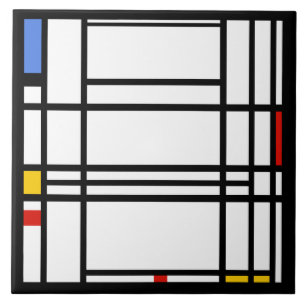 Piet Mondrian, Compositie 10 Tegeltje