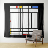 Piet Mondrian, Compositie 10 Wandkleed (In Situ (horizontaal))