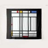 Piet Mondrian, Compositie 10 Wandkleed (Voorkant (horizontaal))