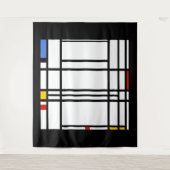 Piet Mondrian, Compositie 10 Wandkleed (Voorkant)