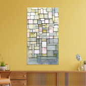 Piet Mondrian Compositie 8 Canvas Afdruk (Insitu (Woonkamer))