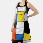 Piet Mondrian Compositie A - Abstracte Moderne Kun Schort (Insitu)