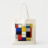 Piet Mondrian Compositie A Tote Bag (Voorkant)