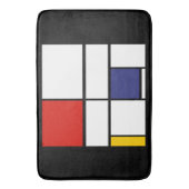 Piet Mondrian, Compositie C Badmat (Voorkant Verticaal)
