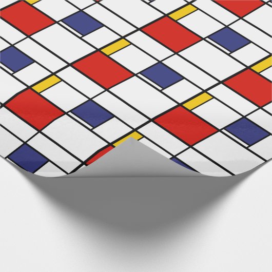 Piet Mondrian, Compositie C Cadeaupapier (Hoek)