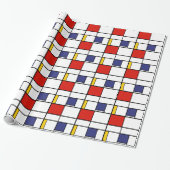 Piet Mondrian, Compositie C Cadeaupapier (Uitgerold)