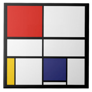 Piet Mondrian, Compositie C Tegeltje