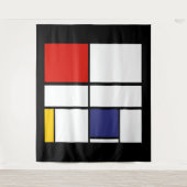 Piet Mondrian, Compositie C Wandkleed (Voorkant)