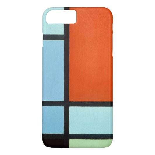 Piet Mondrian Compositie Case-Mate iPhone Case (Achterkant)