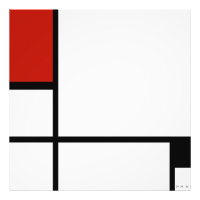 Piet Mondrian - Compositie Geometrisch Abstract