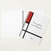 Piet Mondrian - Compositie Geometrisch Abstract Planner (Display)