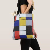 Piet Mondrian - Compositie Geometrisch Abstract Tote Bag (Dichtbij)