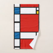 Piet Mondrian, Compositie ii Bad Handdoek (Handdoek)