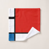 Piet Mondrian, Compositie ii Bad Handdoek (Wasdoekje)