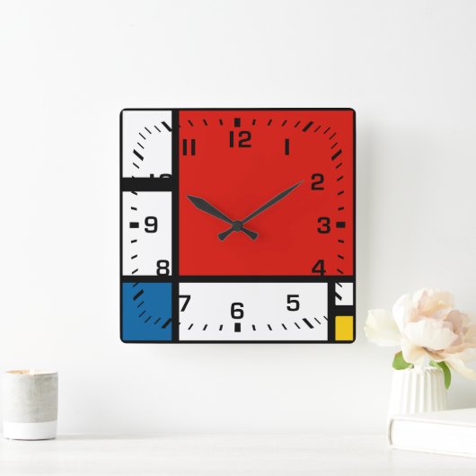 Piet Mondrian, Compositie ii Vierkante Klok (Huis)