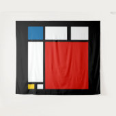 Piet Mondrian, Compositie ii Wandkleed (Voorkant (horizontaal))