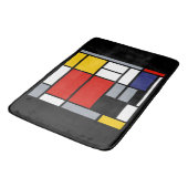 Piet Mondrian, Compositie met groot rood vlak Badmat (Gekanteld)