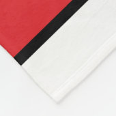 Piet Mondrian - Compositie met groot rood vlak Fleece Deken (Hoek)