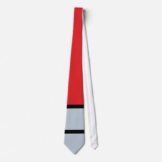 Piet Mondrian - Compositie met groot rood vlak Stropdas (Voorkant)