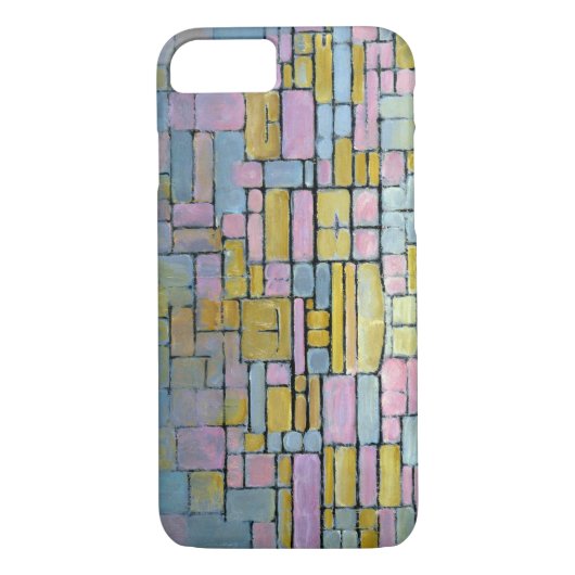 Piet Mondrian Compositie nr. V Case-Mate iPhone Case (Achterkant)