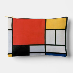 Piet Mondrian Compositie Rood Geel Blauw Print Etui
